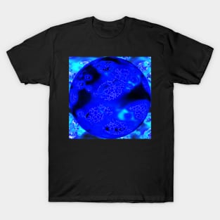 A smiling blue globe T-Shirt